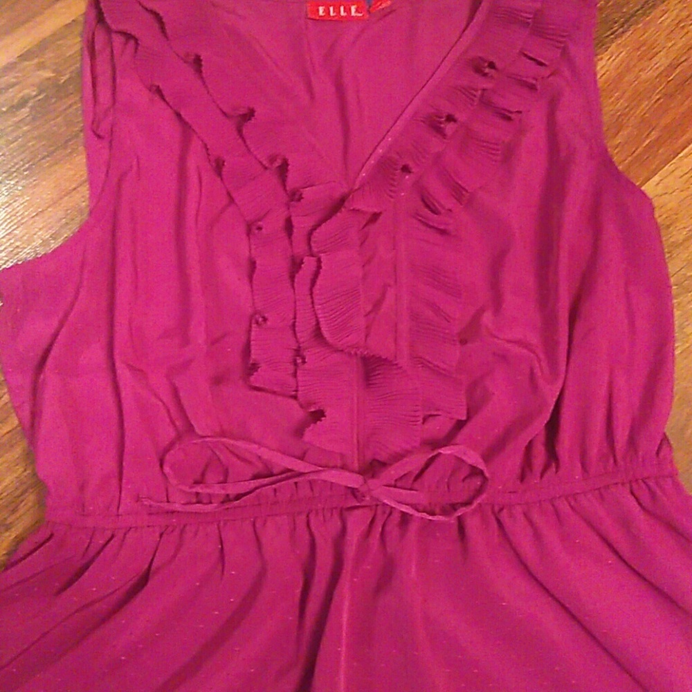Ruffle Tank Top - Picture 2 of 5